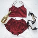 Fashions • Пижама женская Sylvia Fashions L-XL (50-52) бордовый (11/42-со) - изображение 2