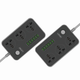 Сетевой фильтр удлинитель LDNIO SC3604 3 розетки и 6USB портов с выключателем и заземлением - изображение 5