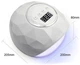 Лампа для маникюра и педикюра UVLED SUN F6 86 Вт для сушки гель лака Белая - изображение 7