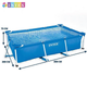 Прямоугольный каркасный бассейн Intex 28272 NP. Размером 300x200x75см, объём 3834л, от 6 лет - изображение 2