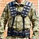 РПС сіра, ремінно-поясна система, розгрузка зі стропами Molle, Cordura 1000D UKR COSSACKS - зображення 2