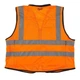 Жилет безопасности сигнальный светоотражающий Milwaukee Premium L/XL Оранжевый (4058546297985) - изображение 2