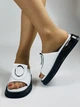 Женские шлепанцы Evromoda 38 Белый 3010 - изображение 2