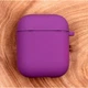 Матовий чохол Silicone Case для AirPods Original Assembly Purple - зображення 1