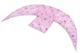 Подушка для вагітних і годування Nuvita Dream wizard NV7100PINK 10 в 1 Рожевий - зображення 2