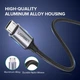 Кабель Ugreen US290/60146 USB - microUSB 1м Чорний - зображення 3