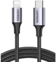 Кабель US304/60761 USB Type-C-Lightning 2м Черный UGR-60761 - зображення 1
