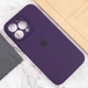 Чехол Silk Full Camera Protective (AA) для Apple iPhone 13 Pro (6.1") Фиолетовый / Elderberry Без бренда - изображение 5