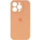 Чехол Silicone Case Full Camera Protective (AA) для Apple iPhone 14 Pro Max (6.7") Оранжевый / Cantaloupe Без бренда - изображение 1