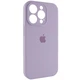Чехол Silicone Case Full Camera Protective (AA) для Apple iPhone 14 Pro Max (6.7") Сиреневый / Lilac Без бренда - изображение 4