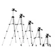 Штатив металлический универсальный Tripod 3110 Silver портативный для телефона и фотоаппарата - изображение 5