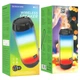 Бездротова колонка Borofone BR25, BT5.3, FM, AUX, USB, TF, 5W, 1200mAh, 2h зі світломузикою темно-зелена - зображення 3