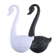 Ситечко для заваривания чая Tea Strainer "Лебедь", пластмассовое, черное - изображение 9