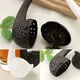 Ситечко для заваривания чая Tea Strainer "Лебедь", пластмассовое, черное - изображение 10