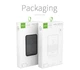 УМБ Golf G95-C 5000mAh 2USB+Type-C+microUSB Candy Power Bank white(6959072723277) - изображение 7