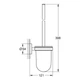 Ёршик для унитаза Grohe Essentials 40374001 (4005176326400) - изображение 8