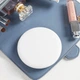 Кишенькове дзеркало з підсвіткою LED J-Mirror MakeUp D8 косметичне, подвійне, регулювання яскравості, USB Біле - зображення 4