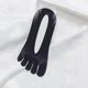 Следки женские с пальцами капроновые Eshly 32-42 черный - изображение 4