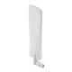 Антена WiFi 5G 4G LTE GSM 12 dBi 600-5800 MHz SMA Male для роутерів, модемів, репітерів, універсальна, біла - зображення 3