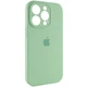 Чехол Silk Full Camera Protective (AA) для Apple iPhone 14 Pro Max (6.7") Зеленый / Pistachio Без бренда - изображение 4