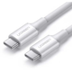 Кабель Ugreen US300/60551 USB Type-C - USB Type-C 1м Белый - изображение 1