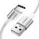 Кабель UGREEN US288 USB Type-C to USB 2.0 Silver 1.5 м (60132) - изображение 1