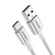 Кабель UGREEN US288 USB Type-C to USB 2.0 Silver 1.5 м (60132) - изображение 2
