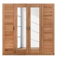 Шкаф-купе Mobler sh002 207х61х207 Бук - зображення 3