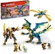 Конструктор LEGO Ninjago Дракон стихій проти робота Володарки 1038 деталей (71796) - зображення 9