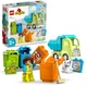 Zestaw klocków LEGO DUPLO Ciężarówka recyklingowa 15 elementów(10987) - obraz 6