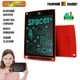 Дитячий графічний планшет для малювання A-Toys Writing Tablet LCD 10", на батарейці, зі стілусом Червоний - зображення 1