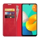 Чохол Taba Retro-Skin для Samsung Galaxy M32 / M325 книжка шкіра PU з візитницею червоний - зображення 3