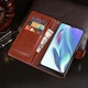 Чехол Idewei для Samsung Galaxy A23 / A235 книжка кожа PU с визитницей коричневый - изображение 6