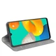 Чохол Taba Retro-Skin для Samsung Galaxy M32 / M325 книжка шкіра PU з візитницею сірий - зображення 4