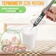 Кухонный термометр градусник кулинарный c щупом TP500 цифровой для еды молока шоколада мяса Черный - изображение 4
