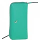 Женский кожаный кошелек Ashwood J51 GUMDROP-GREEN с RFID защитой - изображение 1