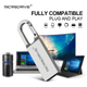 Металева флешка з карабіном для комп'ютера USB 2.0 64GB MicroDrive Сірий - зображення 3