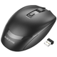 Wireless Миша Borofone BG7 2.4G optical, 1000-1600 DPI, 1хАА Чорний - зображення 1