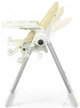 Стульчик для кормления Bambi ME 1038 PRIME Cream ,5 точечные ремни, экокожа, 2 колеса (ME 1038 ) - изображение 3