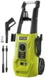 Мойка высокого давления RYOBI RY120PWA 220В, 1600 Вт, 120 бар, 420 л/ч, шланг 5 м (5133005367) - изображение 1