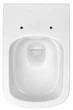 Унитаз подвесной CERSANIT Virgo 245 CleanOn S701-427 с сиденьем Soft Close дюропласт - изображение 3