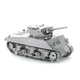 Металлический 3D-пазл Piececu Sherman Tank - изображение 10