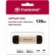 USB флеш накопитель Transcend 128GB JetFlash 930 Gold-Black USB 3.2/Type-C (TS128GJF930C) - изображение 8