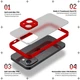 Чохол для смартфона ArmorStandart Frosted Matte для Xiaomi Redmi Note 11/Note 11s Red (ARM66740) - зображення 2