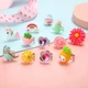 Набір каблучок для дівчаток Lovely Rings набір колечок дитячих регульовані перстені прикраси для дівчаток біжутерія 24 шт. - зображення 5