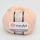 Турецкая пряжа для вязания YarnArt Jeans (Джинс) полухлопок 73 персик - изображение 1
