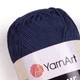 Турецкая пряжа для вязания YarnArt Macrame (макраме)- 162 синий - изображение 2