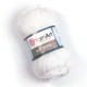 Турецкая пряжа для вязания YarnArt Silk Royal (силк рояль) мериносовая шерсть 447 белый - изображение 1