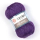 Турецька пряжа для в'язання YarnArt Silk Royal (сілка рояль) мериносова шерсть 434 фіолет - зображення 1
