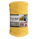 Турецкая пряжа для вязания YarnArt Ribbon ( риббон ) ковриков , корзин - 764 желтый - изображение 2